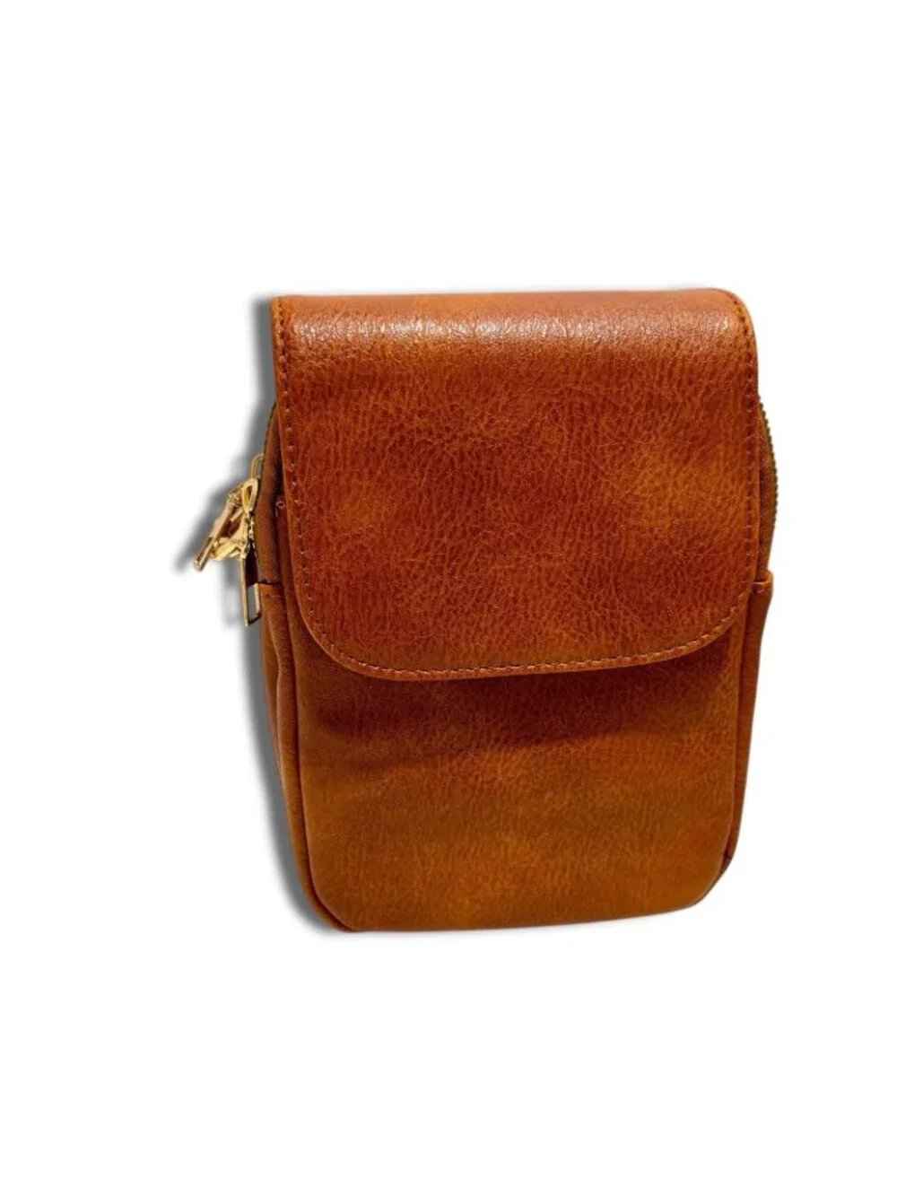Small Crossbody Purse, Soft Faux Leather, Cell Phone Holder, Adjustable Strap. - Picture 3 of 10